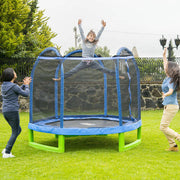 Sportspower MSC-84MFT-WM Bounce Pro 7' My First Trampoline Hexagon or Kids