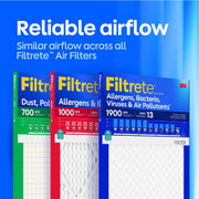 Filtrete 9823-2PK-3 14x24x1 HVAC Furnace Air Filter, MPR 1000 MERV 11, Allergen Defense, 6 Pack