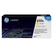 HP 650A Yellow Original LaserJet Toner Cartridge