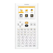 NumWorks N0110 Graphing Calculator, High-Resolution Color Screen, USB-C Charging Cable, White