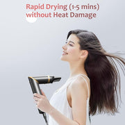 Easywave 5 in 1 Hair Dryer Brush with Ionic Technology, 110000 RPM, Gray - Professional