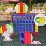 EDX EDX-EL-FG-CONNECT4-L Giant 4-in-a-Row Game Set, 47.2