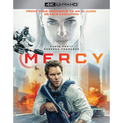 MGM Mercy 4K Ultra HD Blu-ray Sci-Fi Action Drama, Dolby Sound, Widescreen, PG-13, 1009175500