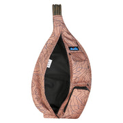 KAVU Rope Sling Bag - Sea Map