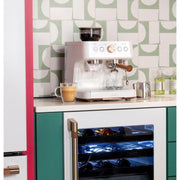 Cafe C7CESAS4RW3 Bellissimo Semi Automatic Espresso Machine Coffee Maker Matte White