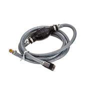 Quicksilver Fuel Line Assembly with EPA-MERC-PB15 Primer Bulb, Low Permeation Hose, 8 Ft, 1/4 Inch NPT Threaded Fitting, Quick Disconnect