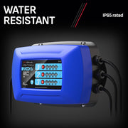 Schumacher SC1645 Ship 'N Shore Onboard Marine Sequential Battery Charger - 3 Bank, Blue