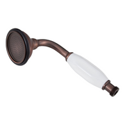 Signature Hardware SH441140ORB Telephone Hand Shower With Porcelain Handle - Oil Rubbed Bronze