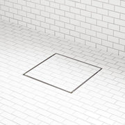 Brushed SS Square Shower drain-Removal Tool and Filter, CUPC & UPS Approved -8