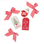 Holiday Time Red, Green, and White Mini Christmas Ornaments, 24 Count