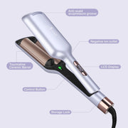 Aima Beauty 2 Barrel Curling Wand, Lavender Purple