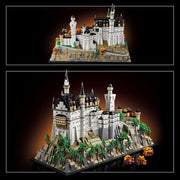LEGO Architecture Neuschwanstein Castle Building Set, 3,455 Pieces, Customizable Seasonal Display, Collectible Bavarian Castle Kit for Adults, 21063