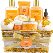 Lovery 123334 10-Piece Almond Milk and Honey Spa Kit with Vitamin E and Shea Butter