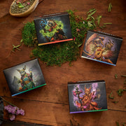 Magic: The Gathering D34270000 Bloomburrow Commander Deck Bundle, 4 Ready-to-Play 100-Card Decks with Exclusive Foil Cards, Tokens, Life Wheel, Deck Box, Strategy Inserts