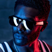 Bose 851338-0110 Frames Tenor Rectangular Bluetooth Audio Sunglasses, Black