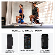 Garmin CIRQA Smart Band Screenless Fitness Tracker with Heart Rate Monitor Sleep Tracking Black Large/X-Large 010-04675-00