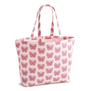 Vera Bradley East West Tote, One Size, Butterfly Blooms Crystal Pink