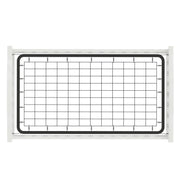 Baby Relax Adele 3-in-1 Convertible Crib, White, Solid Pine Wood, Adjustable Mattress Heights, Non-Toxic Matte Finish