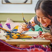 LEGO 6526909 NINJAGO Ras and Arin's Super Storm Jet Building Toy 71833