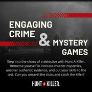Hunt A Killer Dead on the Vine Murder Mystery Board Game, Interactive Detective Experience, Medium Difficulty, 1-5 Players, 4-6 Hours Gameplay