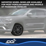 Coast To Coast IWCIMP382BLK 5 Split Spoke Gloss Painted 17