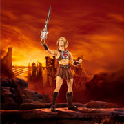 Mattel Barbie Signature Ken He-Man Collectible Doll with Battle Gear, Sword, Display Stand, Multicolor, 12.6 in, JJY03