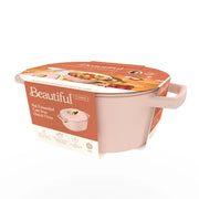 Beautiful 19686 6 Quart Enamel Dutch Oven, Rose by Drew Barrymore