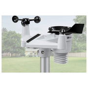 Logia LOWSC710SWB 7-in-1 Wi-Fi Weather Station with Solar, Indoor/Outdoor Remote Monitoring System