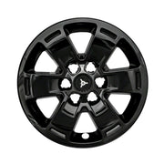 Coast2coast Automotive Hubcap 16 in Black ABS Plastic 6-Spoke Wheel Cover Set for 2015-2020 Chevrolet Colorado IWCIMP444BLK