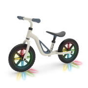 Chillafish Charlie Glow Kids Balance Bike, Lightweight Metal Frame, Adjustable Seat and Handlebar, 10