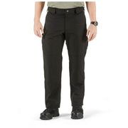 5.11 Work Gear Men's Stryke Pants, Adjustable Waistband, Black, 38W x 32L