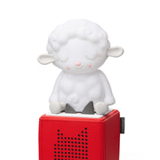 Tonies Sleepy Sheep Night Light, Adjustable Warm Glow, 90 Minutes Soothing Instrumental Music and Nature Sounds, Rechargeable Battery, Age 3+
