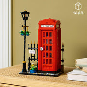 LEGO 21347 Ideas Red London Telephone Box Gift Idea for Travelers