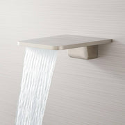 Signature Hardware FH-Z25-BN-U Knox Waterfall Tub Spout - Brushed Nickel