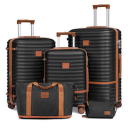 Joyway TR-010 Hardside Luggage Set 5-Piece Set & TSA Lock