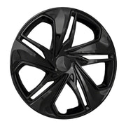 Coast2Coast Automotive Wheel Cover, Music-Inspired Black Gloss Plastic, 16 Inch, Set of 4, IWC54116BLK