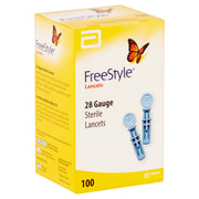 Freestyle Sterile Lancets 28 gauge - 100 ct