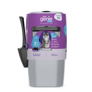 Litter Genie Plus Cat Litter Disposal System with Odor Seal, Compact Silver Pail