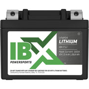 Interstate Batteries IBX-7-Li IBX 12V Lithium Powersports Battery, 300CA, 2.4Ah, Lightweight, Maintenance Free, Group 7