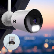 Night Owl CAM-2PK-WNIP8LBU Wi-Fi IP 4K HD Spotlight Cameras with 2 Way Audio - 2 Pack