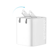 Anker 89089898 2 Port 33W Wall Charger with 6' USB-C to USB-C Cable - White