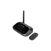 Avantree Oasis Plus 2 Bluetooth 5.3 Transmitter for TV with Remote Volume Control, aptX-Adaptive, Dual Headphone Support, Optical Passthrough, AUX Compatible, BTTC-500P
