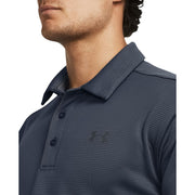Under Armour Tech Short-Sleeve Polo - Downpour Gray/Pitch Gray - 4XL