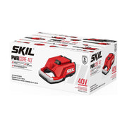 Skil PWR CORE 40V 300W Power Inverter with Pure Sine Wave, Powers Four Devices, LED Indicator, Compatible with SKIL PWR CORE 40 Batteries, PI0300C-00