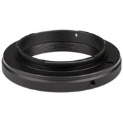 Ultimaxx T-Mount Camera Lens Adapter for EF-Mount Cameras, All-Metal Lightweight Construction, Black, UM-TMEOS