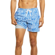 Chubbies The Capes Classic Lined Swim Trunks - Medium Blue - S