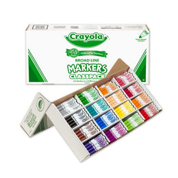 Crayola 588201 Classpack 256ct Broad Line Markers