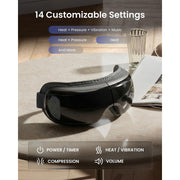 RENPHO Eyeris 3 Eye Massager with Heat and Cooling, Voice Control, Bluetooth Music - Adjustable Headband