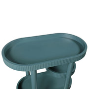Beautiful BE64250047100D7 Drew Bar Cart by Drew Barrymore, Thyme Green Finish