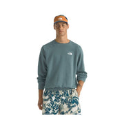 The North Face Evolution Vintage Crew-Neck Long-Sleeve Sweatshirt for Men - Duck Green - S